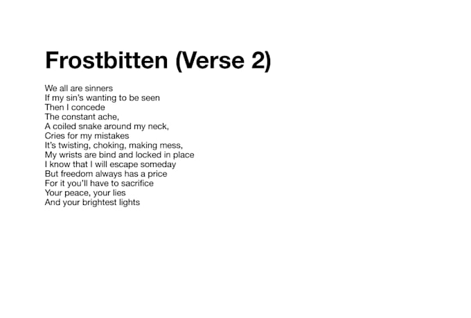write custom rap, rock, or indie song lyrics for you